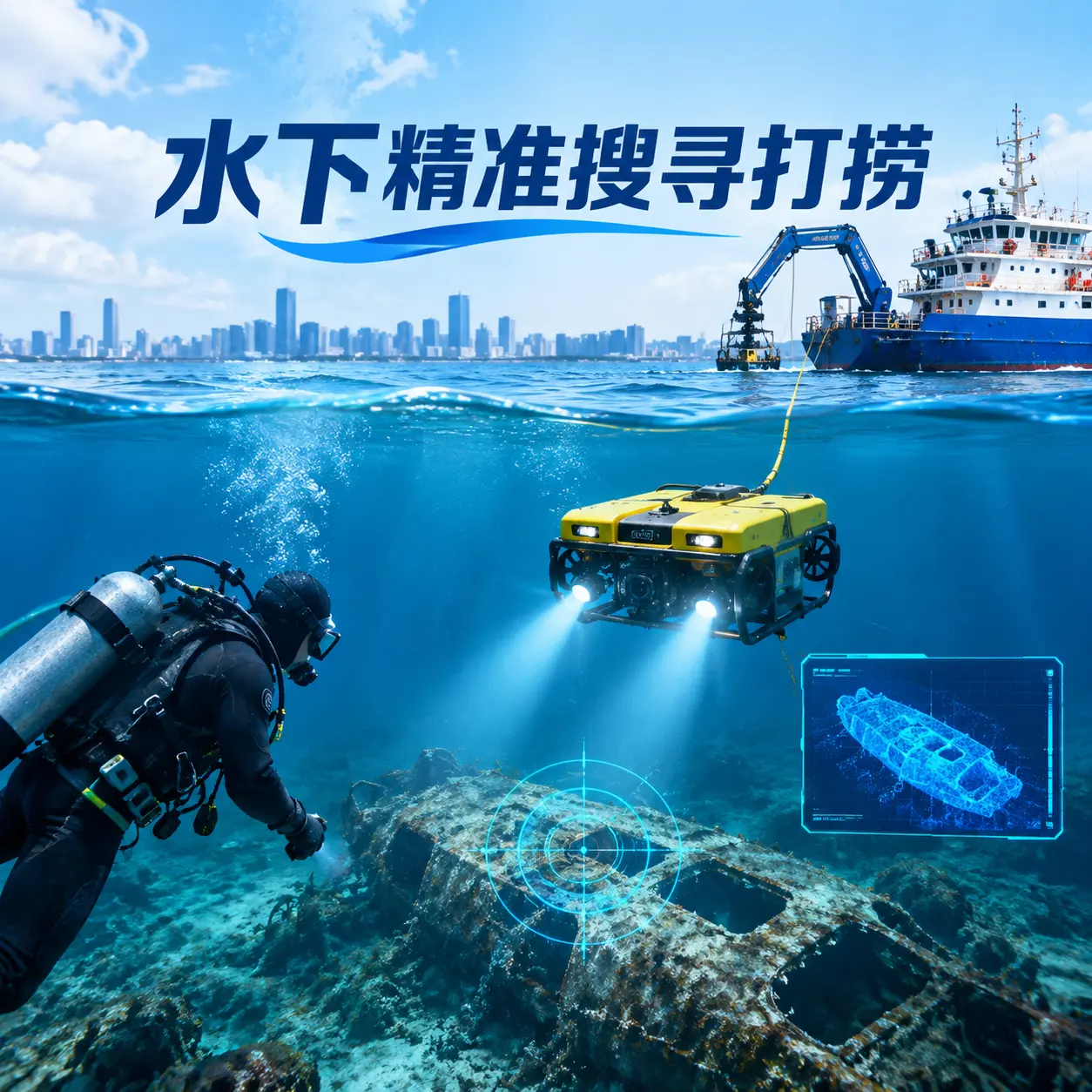 丹棱水下精准搜寻打捞